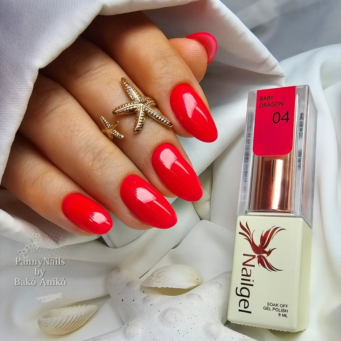 Nailgel Baby Dragon 04 gél lakk 8 ml