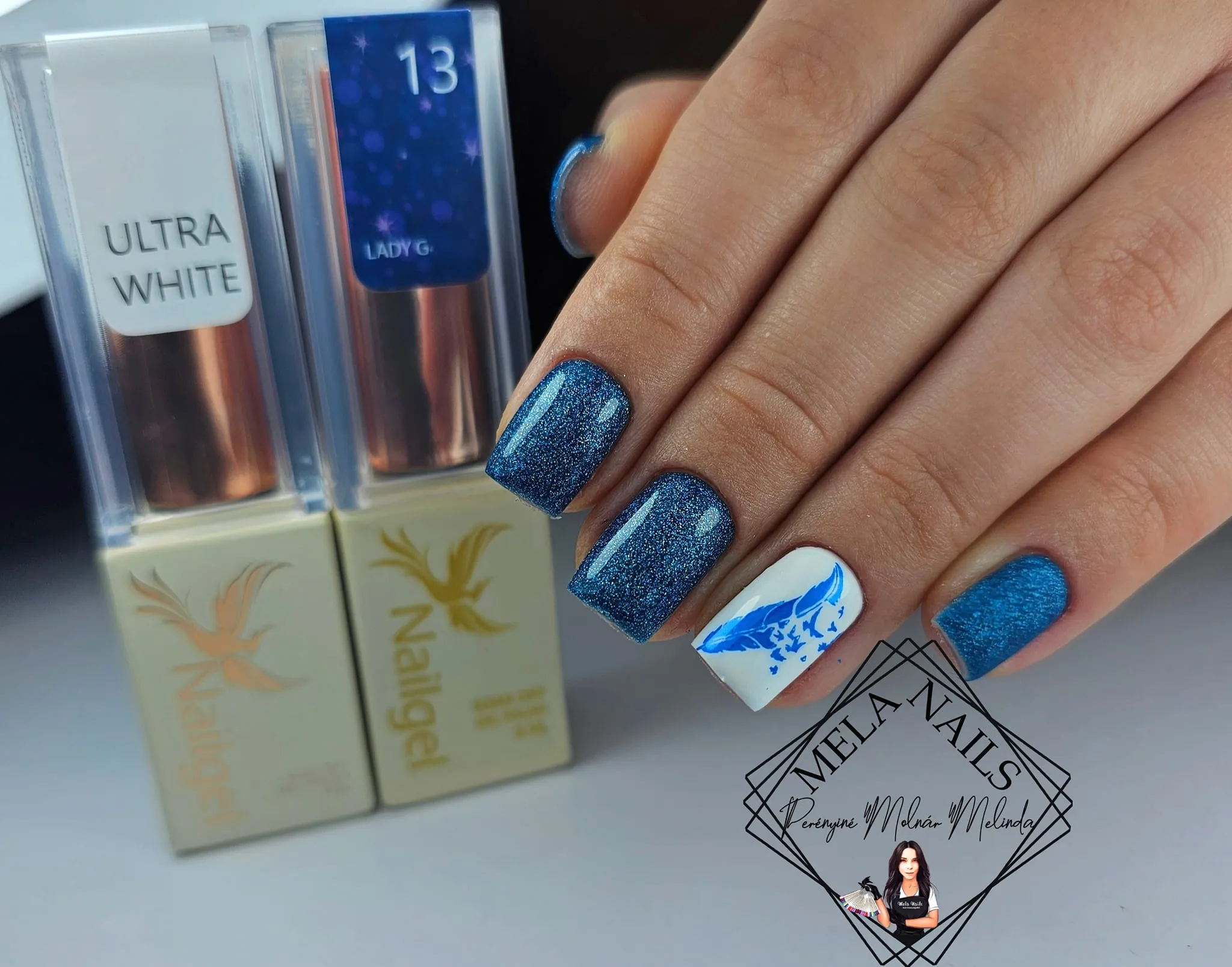 Nailgel CCO Ultra White gél lakk 8ml