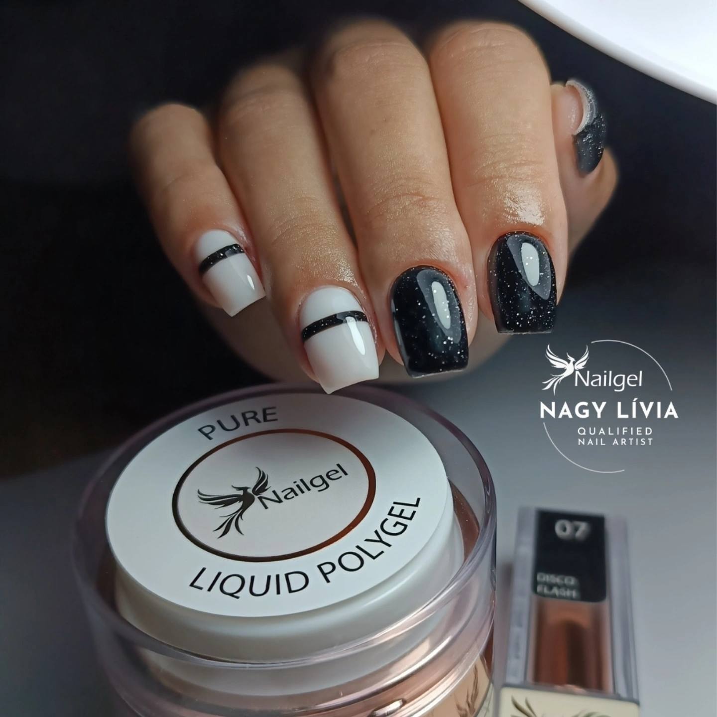 Nailgel Disco Flash gél lakk 07 8ml