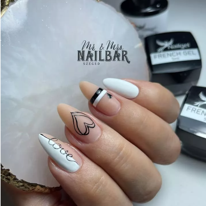 Nailgel French gel 5ml - Black