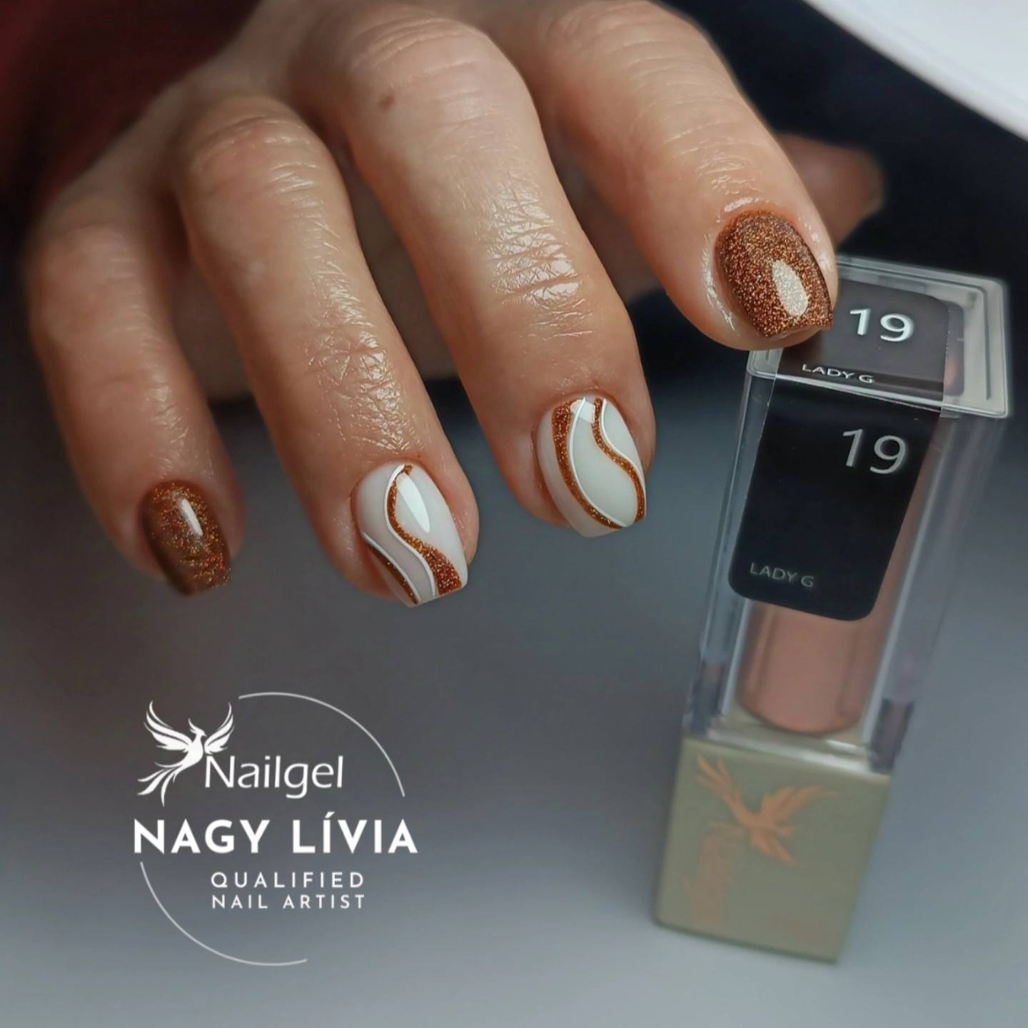 Nailgel Lady G 19 gél lakk 8ml