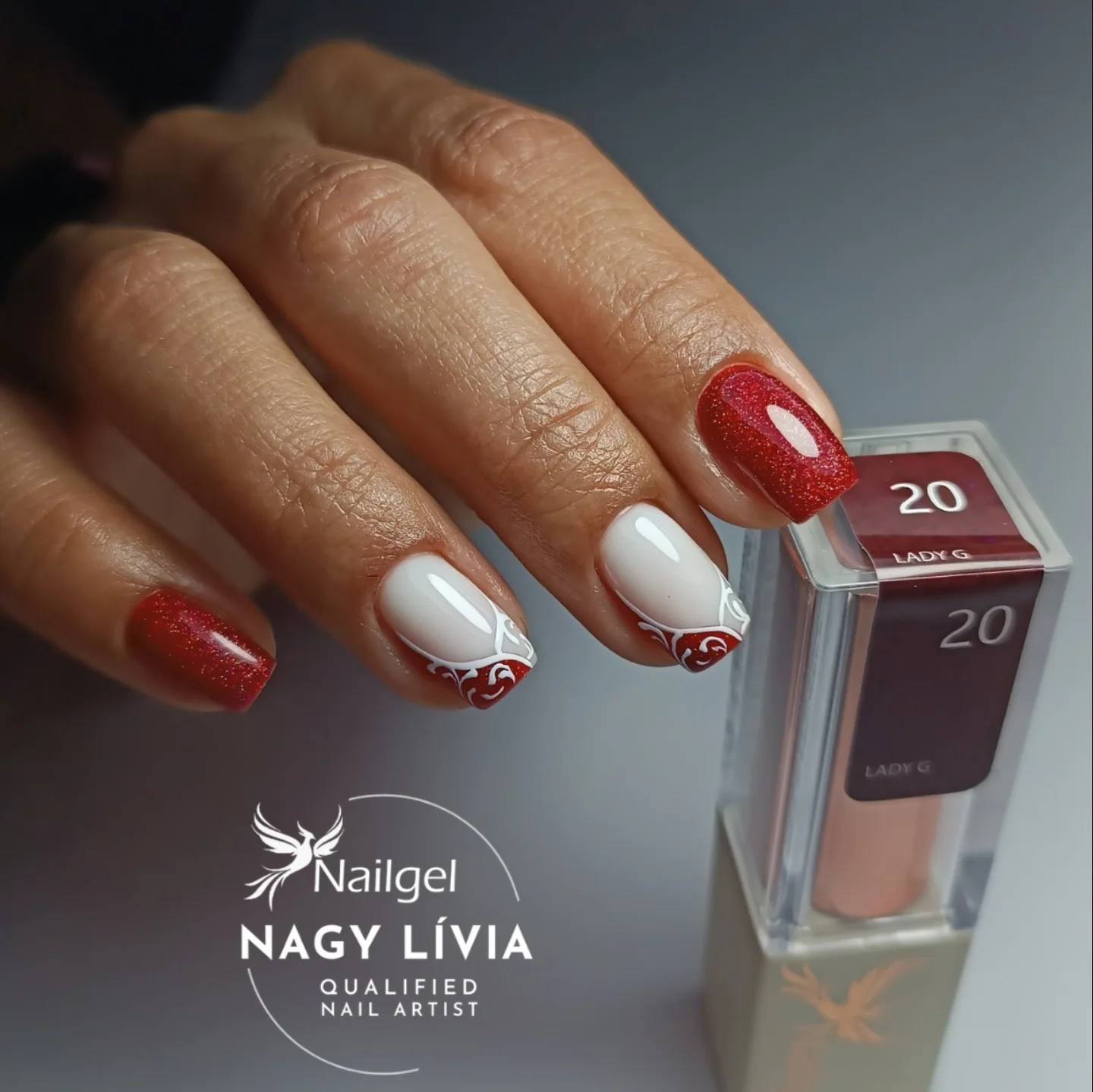 Nailgel Lady G 20 gél lakk 8ml