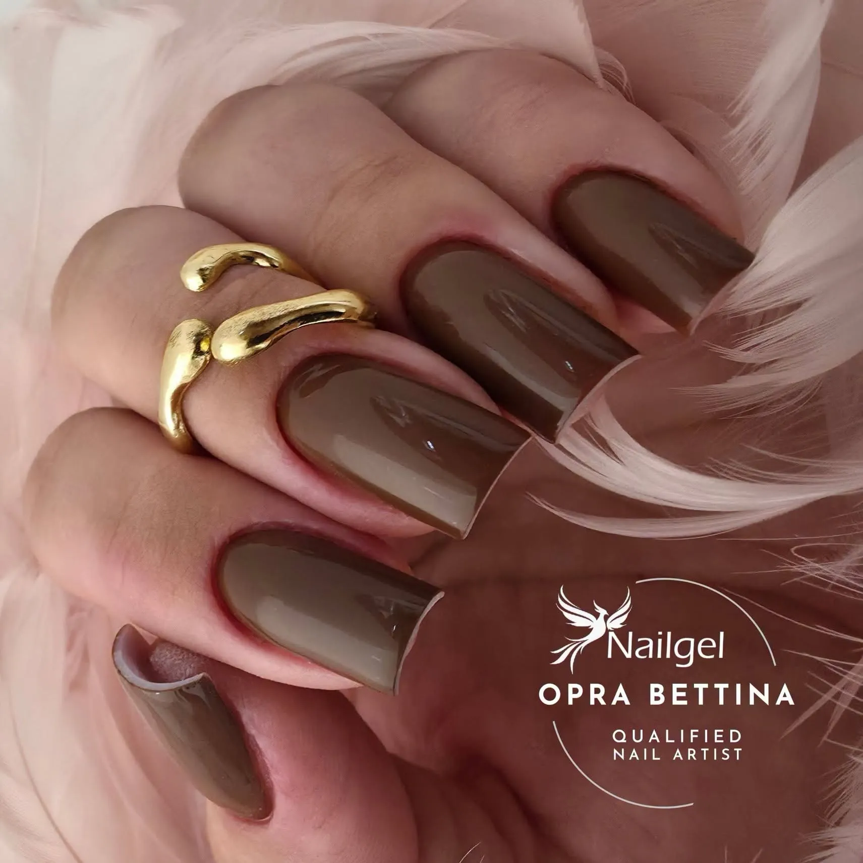Nailgel Mr. Brown 02 gél lakk 8ml