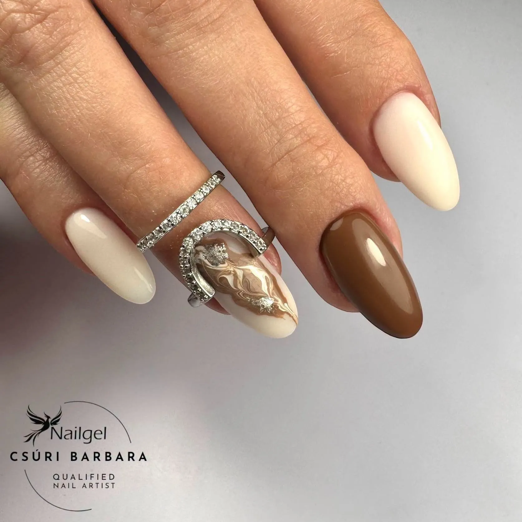 Nailgel Mr. Brown 02 gél lakk 8ml