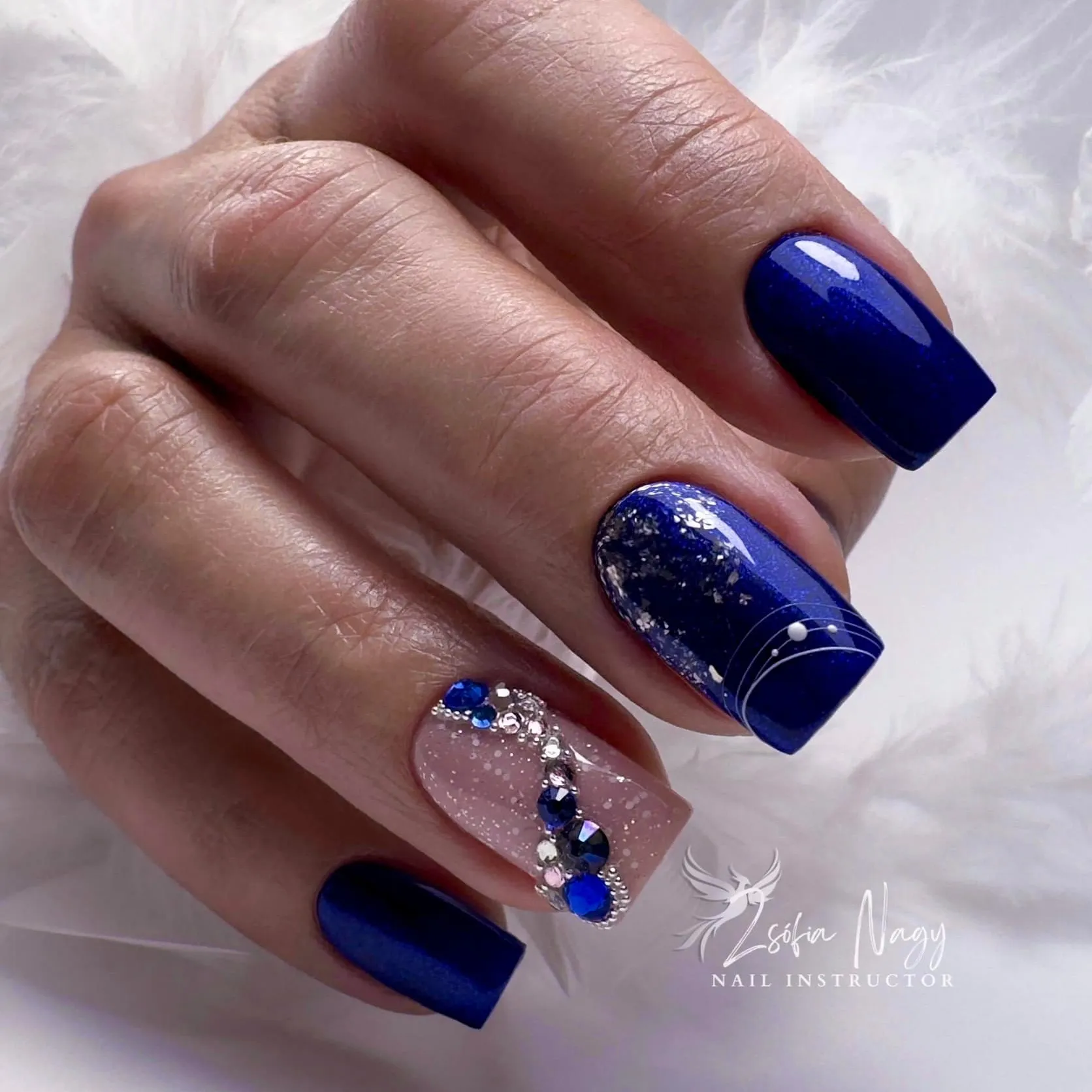 Nailgel Mrs. Blue 03 gél lakk 8ml