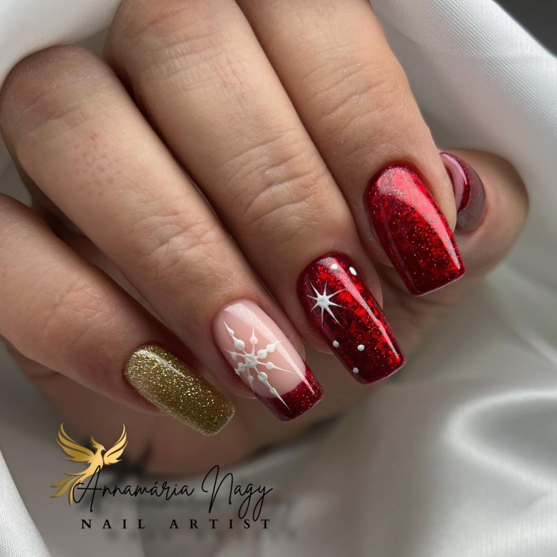Nailgel Ruby Red 02 gél lakk 8ml