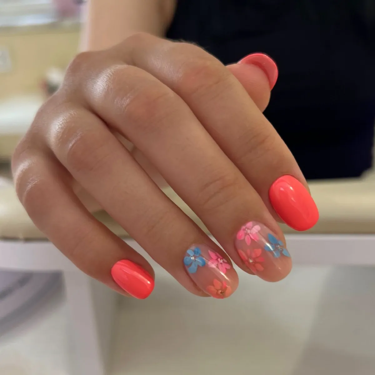 Perfect Nails Hema Free gél lakk 8ml HF067 - Neon Grapefruit