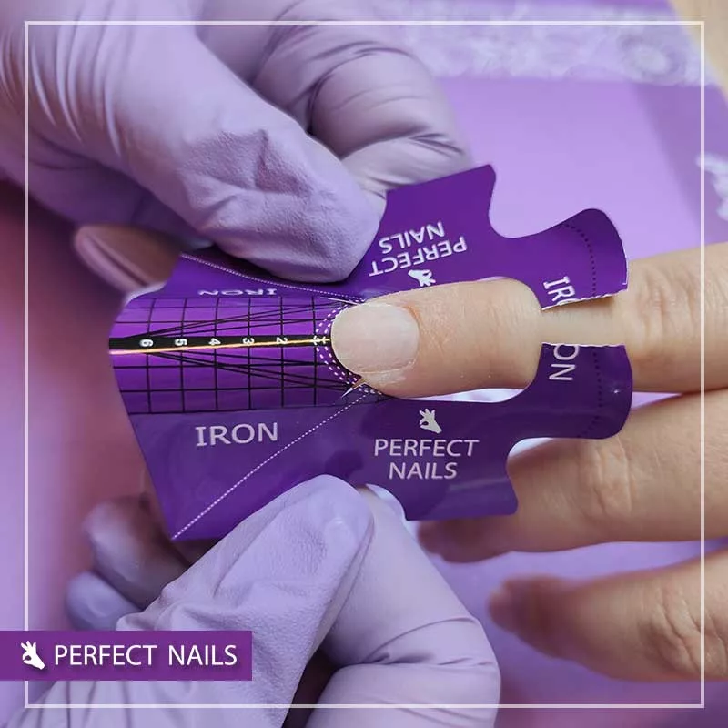 Perfect Nails Műköröm Sablon Iron 200db