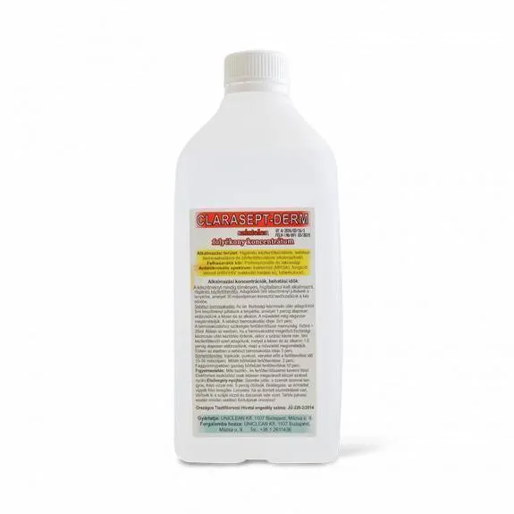 Clarasept Derm fertőtlenítő 1000ml Clarasept Derm fertőtlenítő 1000ml