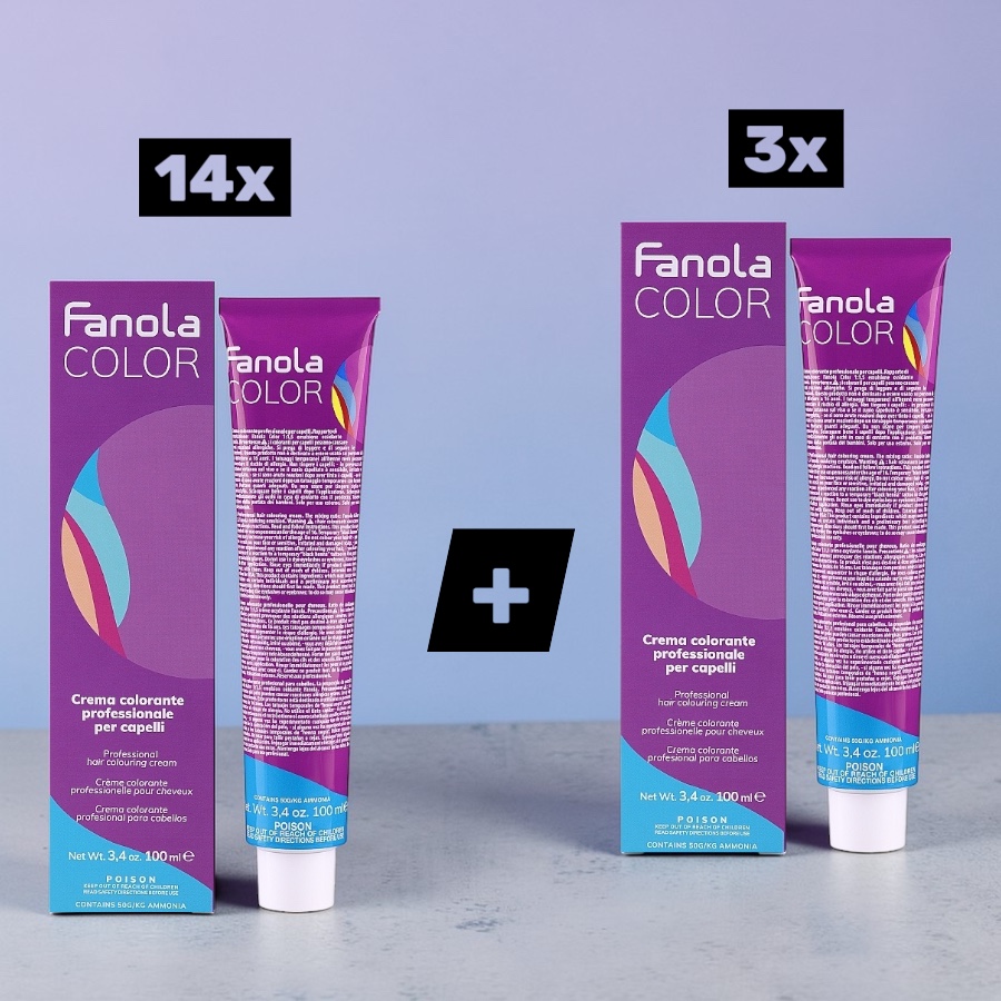 Fanola Color 14+3 festékes akció