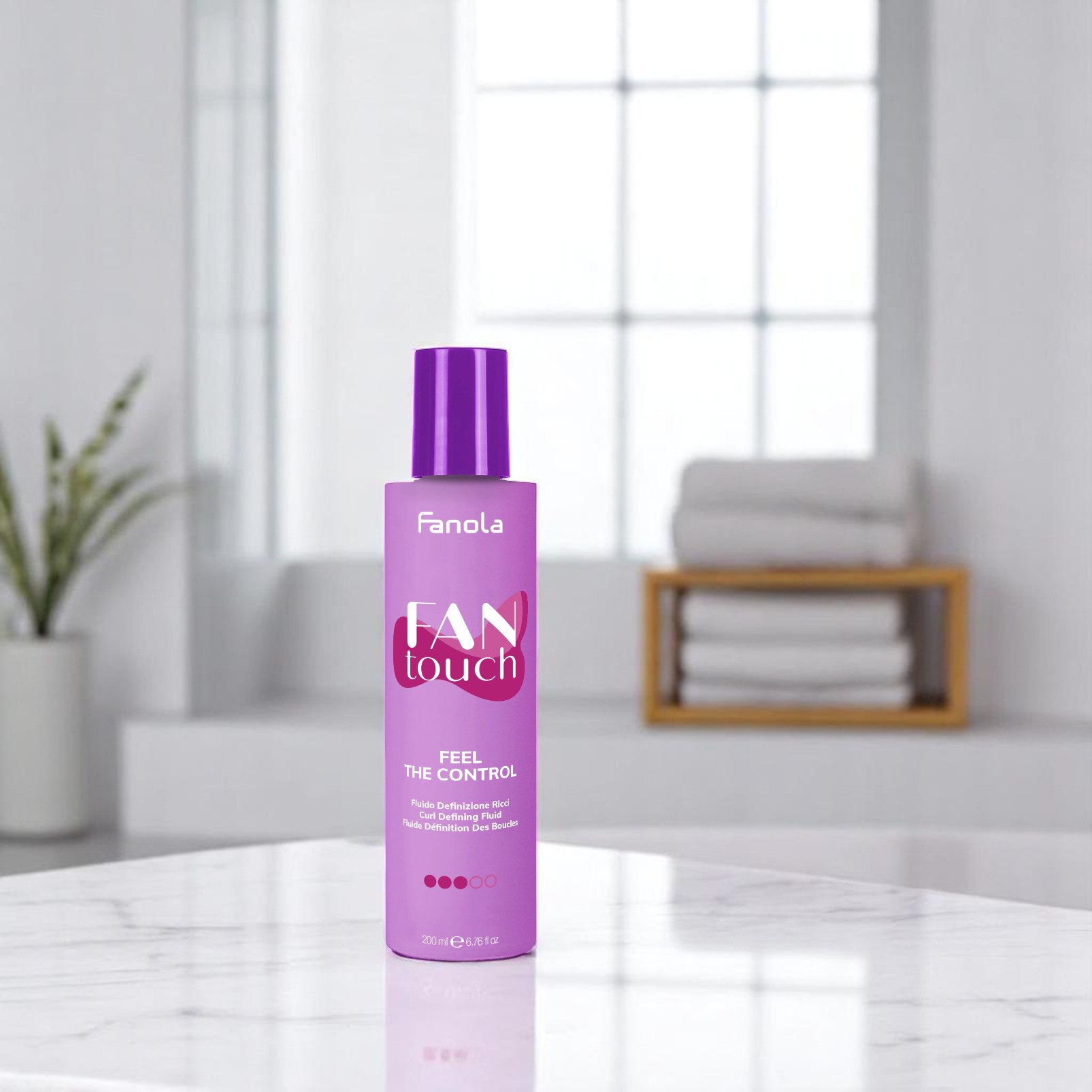 Fanola Fan Touch Feel The Control hullámokat kontroláló fluid 200ml