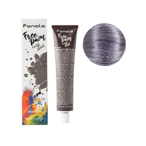 Fanola KIFUTÓ Free Paint hajfesték 60ml Cold Steel Fanola KIFUTÓ Free Paint hajfesték 60ml Cold Steel
