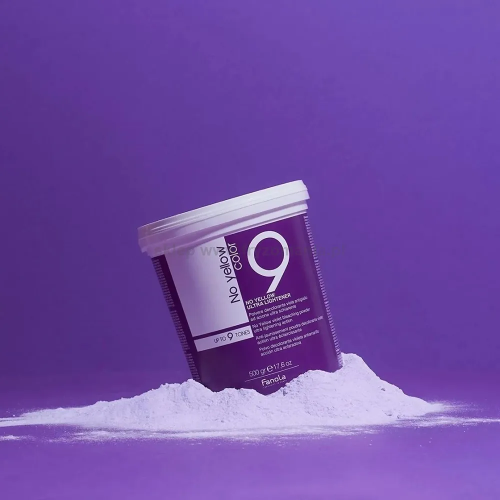 Fanola No Yellow Szőkítőpor Ultra Fehérítő hatással 500gr