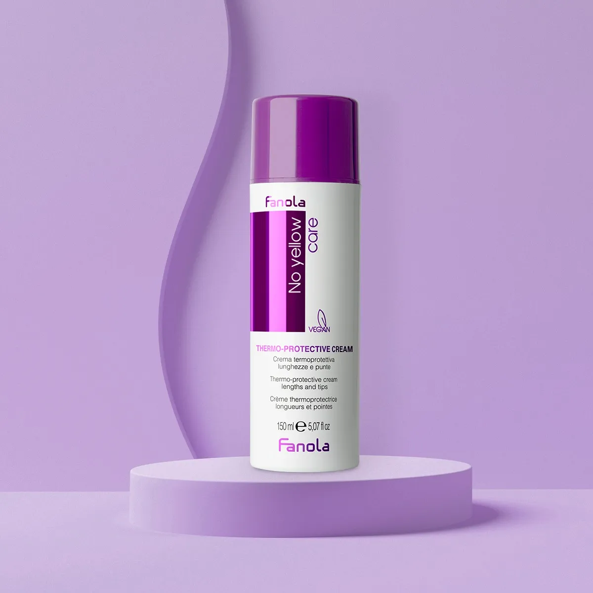 Fanola No Yellow Thermo - Protective hővédő krém 150ml