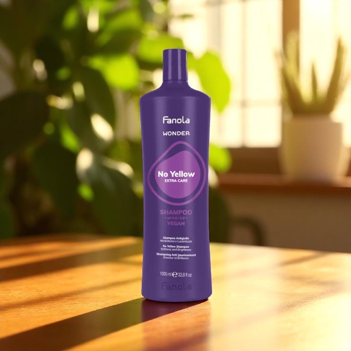 Fanola Wonder No Yellow Extra Care sampon 1000ml