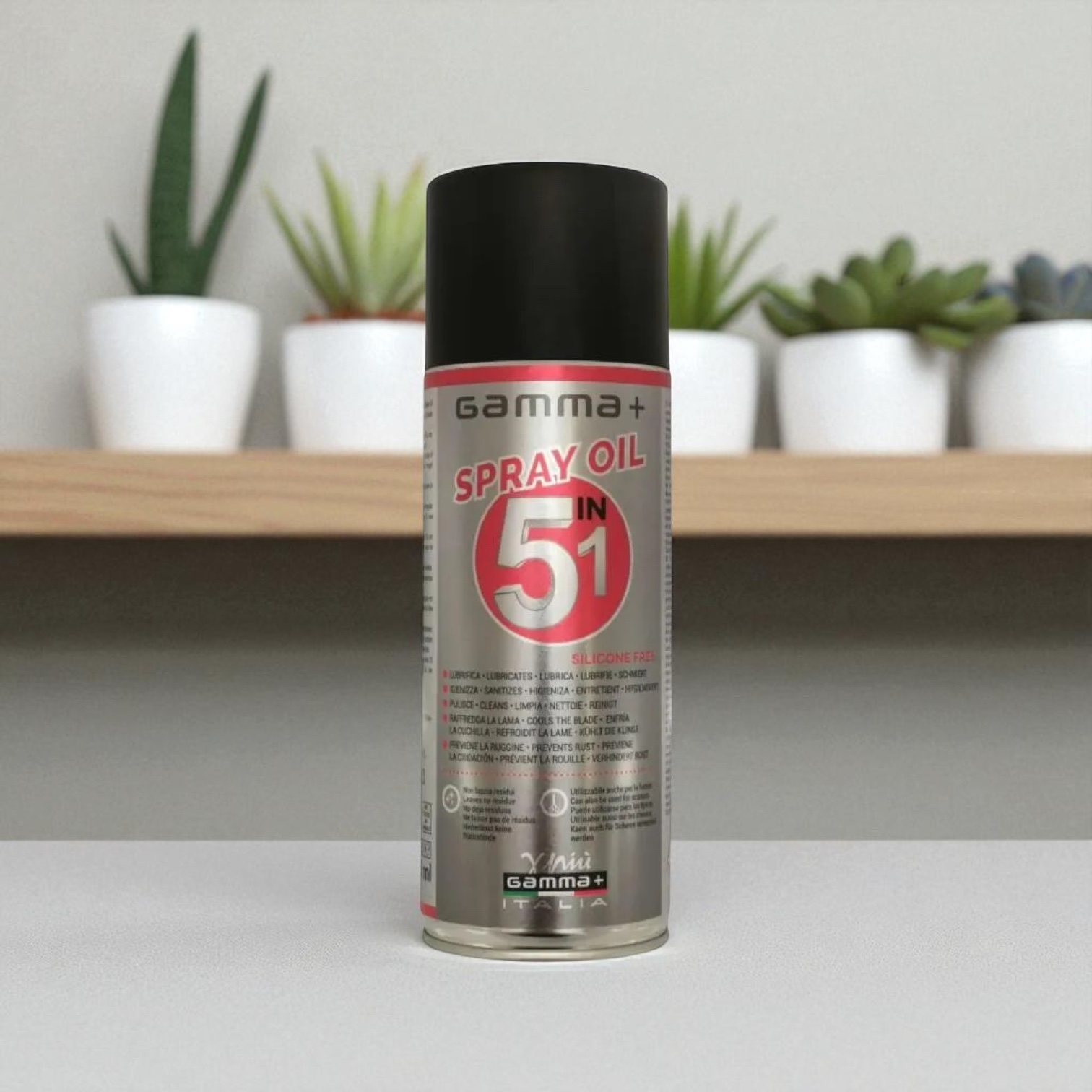 Gamma Piú Oil Spray – Hajvágógép olaj 400ml Gamma Piú Oil Spray – Hajvágógép olaj 400ml