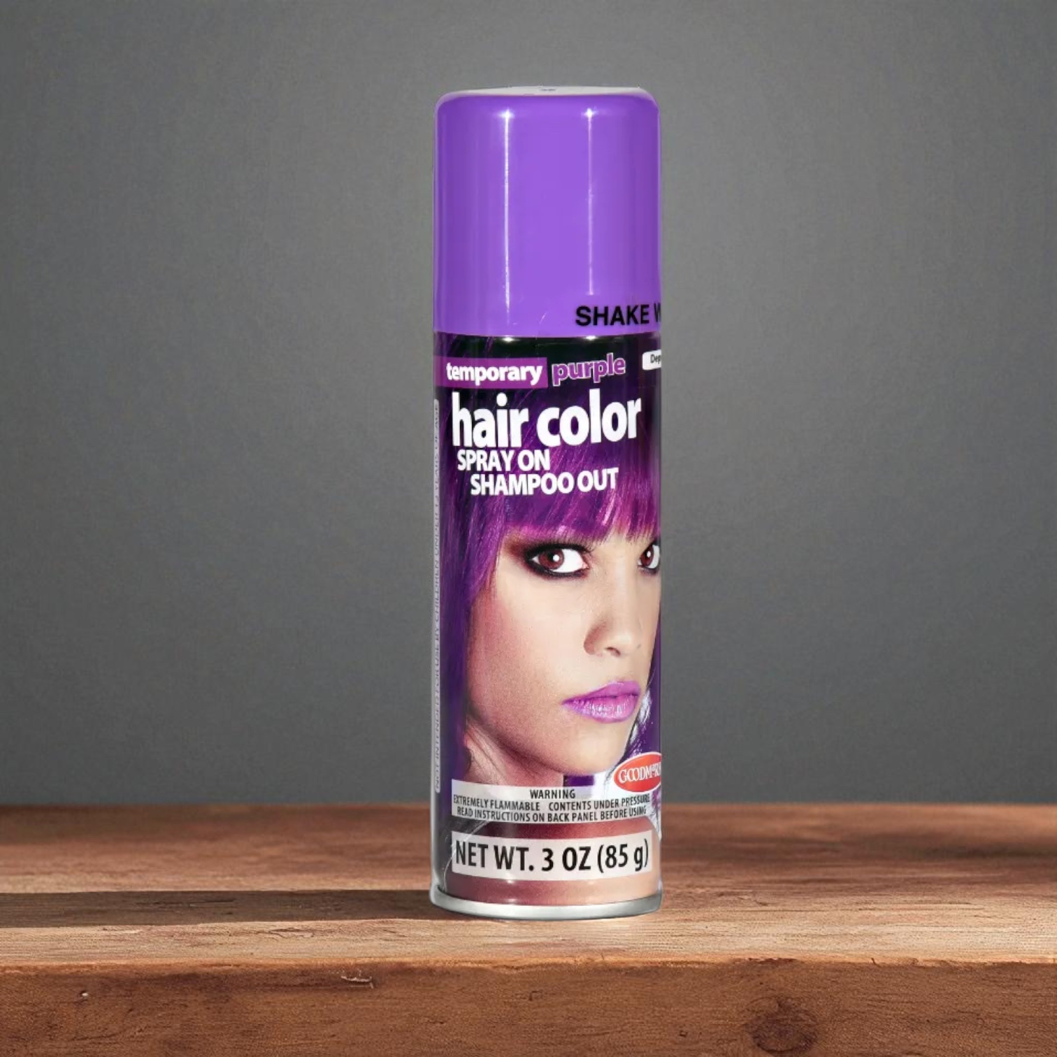 Goodmark Hajszínező Spray/Színes Hajlakk - Lila Goodmark Hajszínező Spray/Színes Hajlakk - Lila