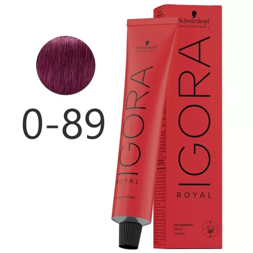 Igora Royal hajfesték 60ml 0-89