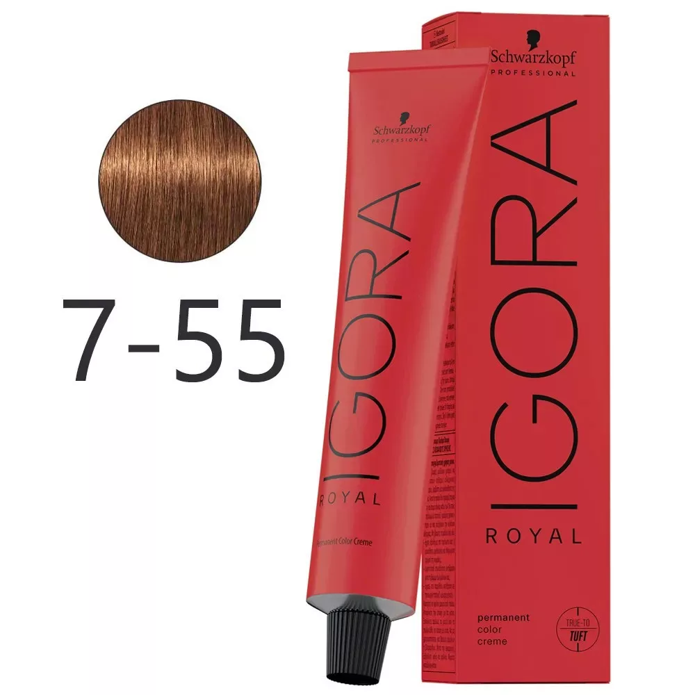 Igora Royal hajfesték 60ml 7-55