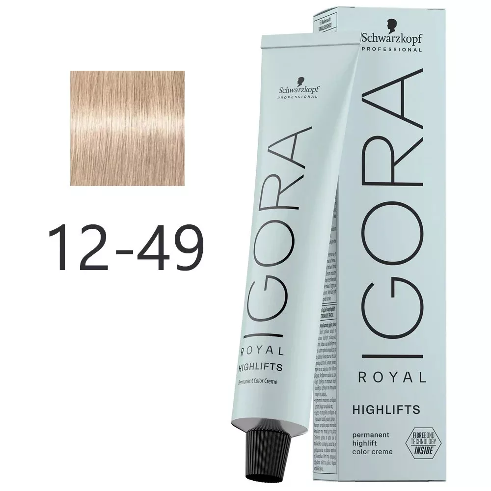 Igora Royal Highlifts hajfesték 60ml 12-49