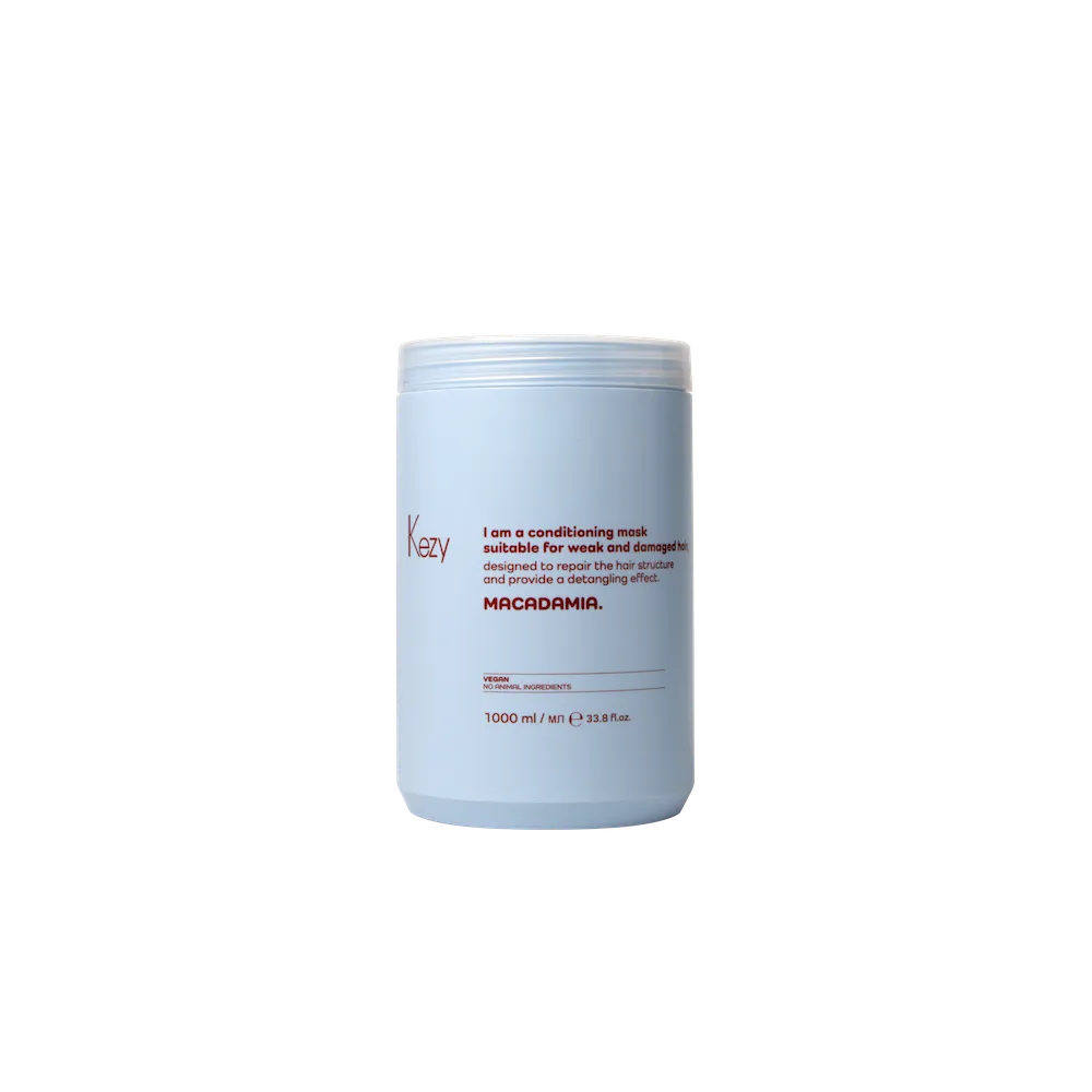 Kezy by AlfaParf Macadamia Maszk gyenge és sérült hajra 1000ml