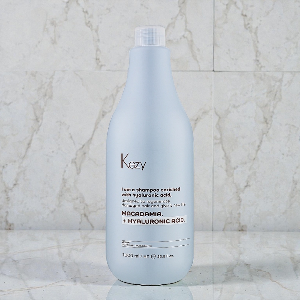 Kezy by AlfaParf Macadamia Plus Sampon erősen károsodott hajra 1000ml