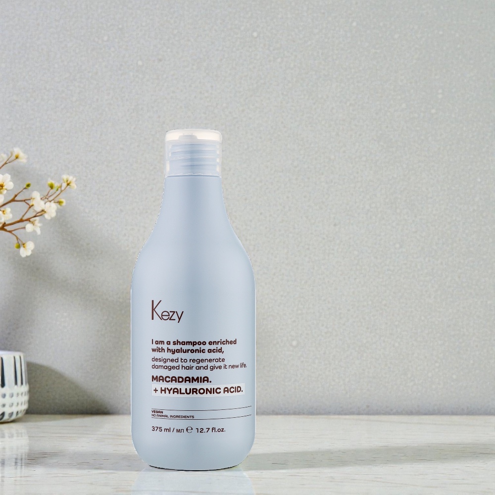 Kezy by AlfaParf Macadamia Plus Sampon erősen károsodott hajra 375ml
