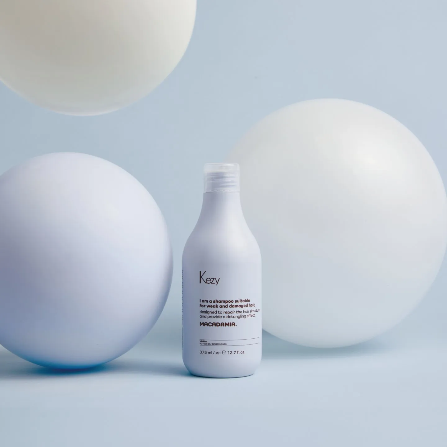 Kezy by AlfaParf Macadamia Sampon gyenge és sérült hajra 375ml