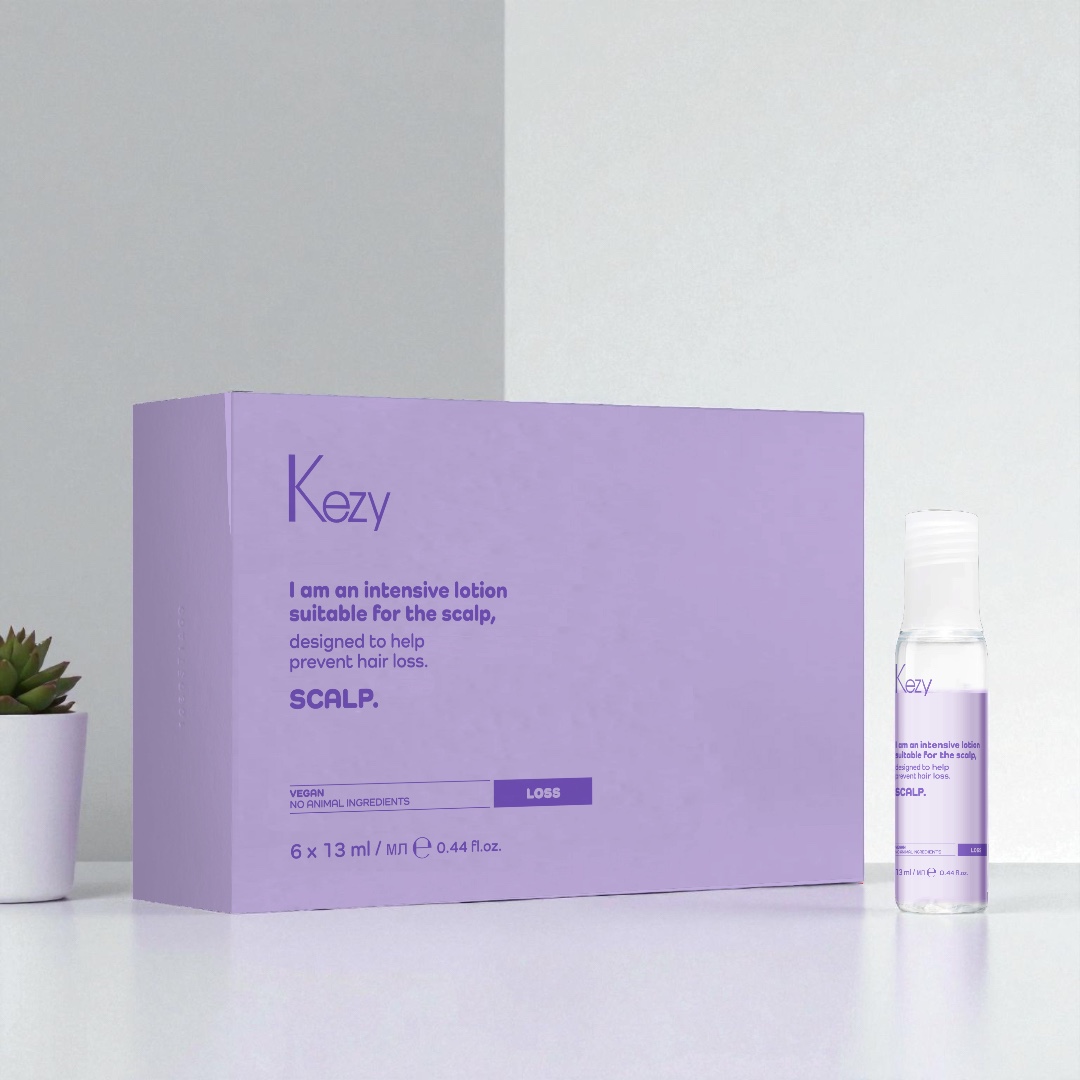 Kezy by AlfaParf Scalp No Loss intenzív kezelés hajhullás ellen 6x13ml