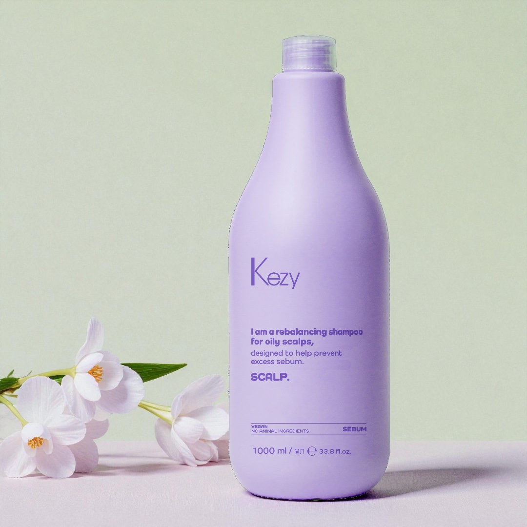 Kezy by AlfaParf Scalp Rebalancing sampon zsíros fejbőrre 1000ml