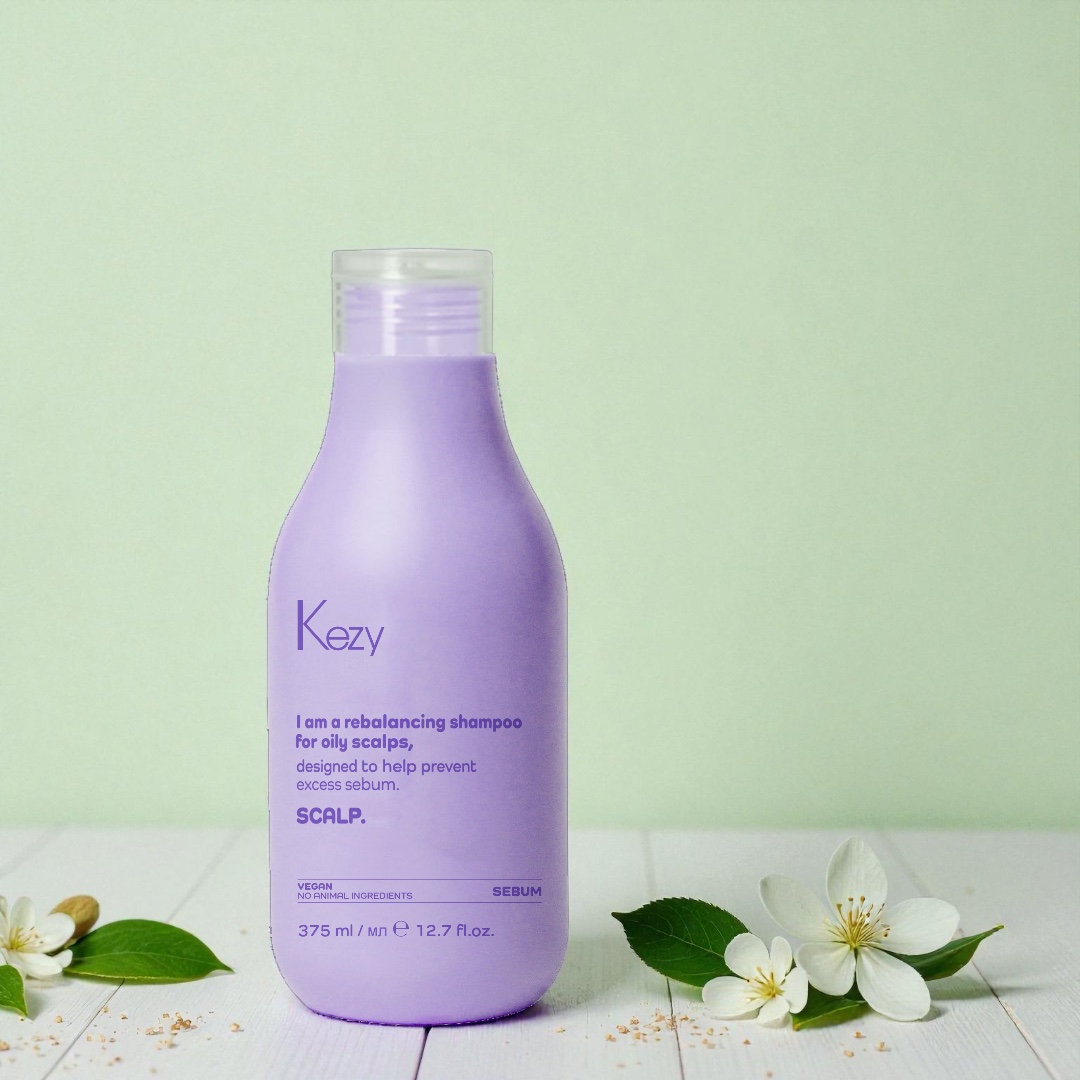 Kezy by AlfaParf Scalp Rebalancing sampon zsíros fejbőrre 375ml