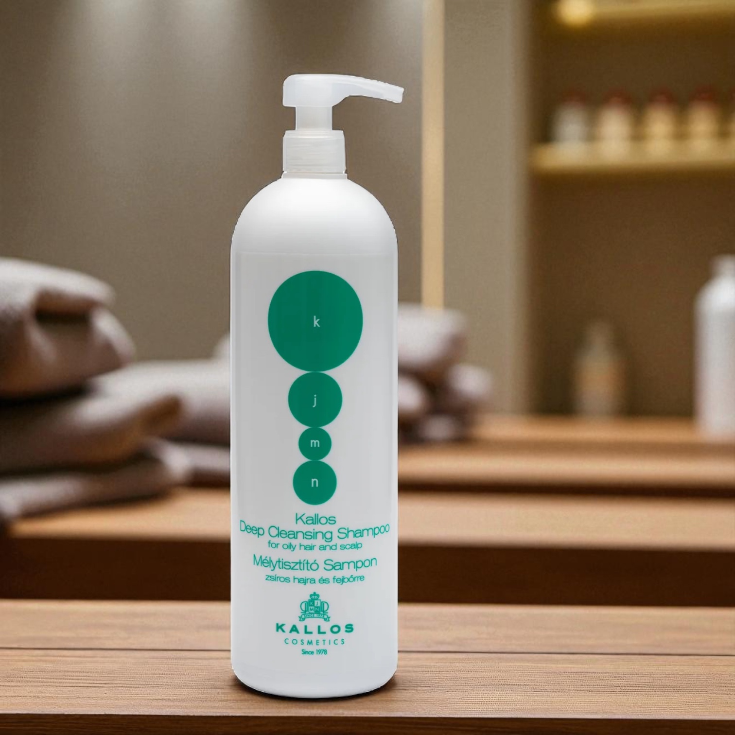 KJMN mélytisztító sampon zsíros hajra 1000ml KJMN mélytisztító sampon zsíros hajra 1000ml