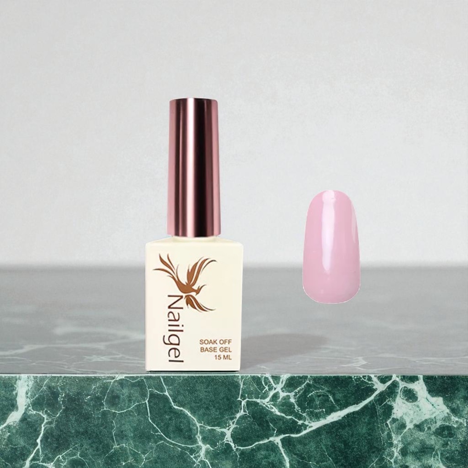 Nailgel 3in1 Baby Pink alapozó, építő és ragasztó CCO gél lakk 15ml