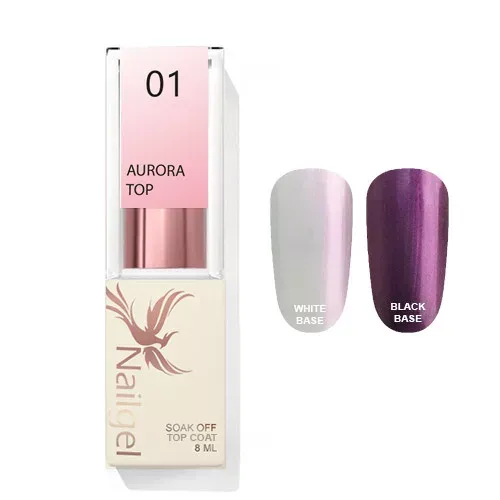 Nailgel Aurora Top Coat fényzselé 8ml 01