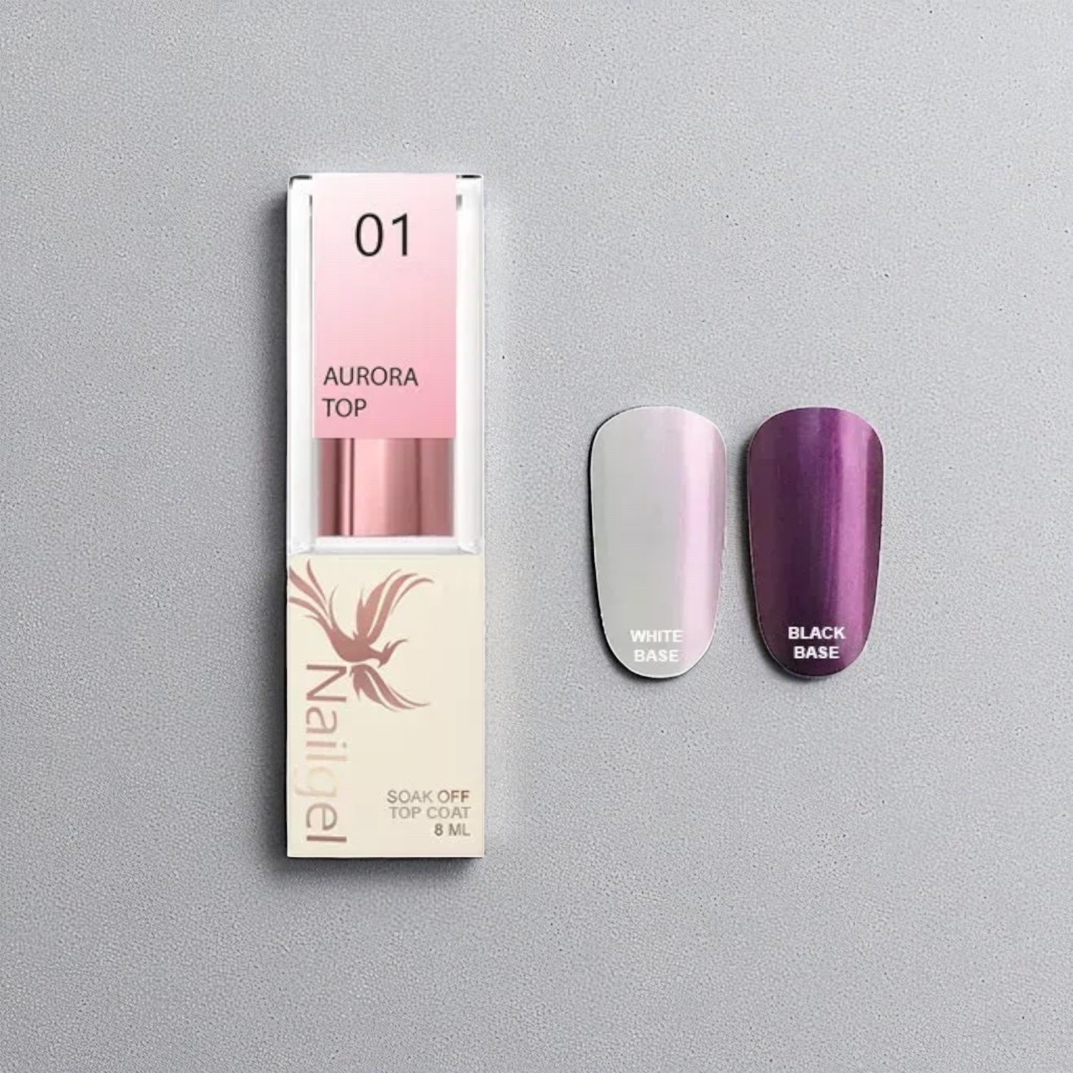 Nailgel Aurora Top Coat fényzselé 8ml 01 Nailgel Aurora Top Coat fényzselé 8ml 01
