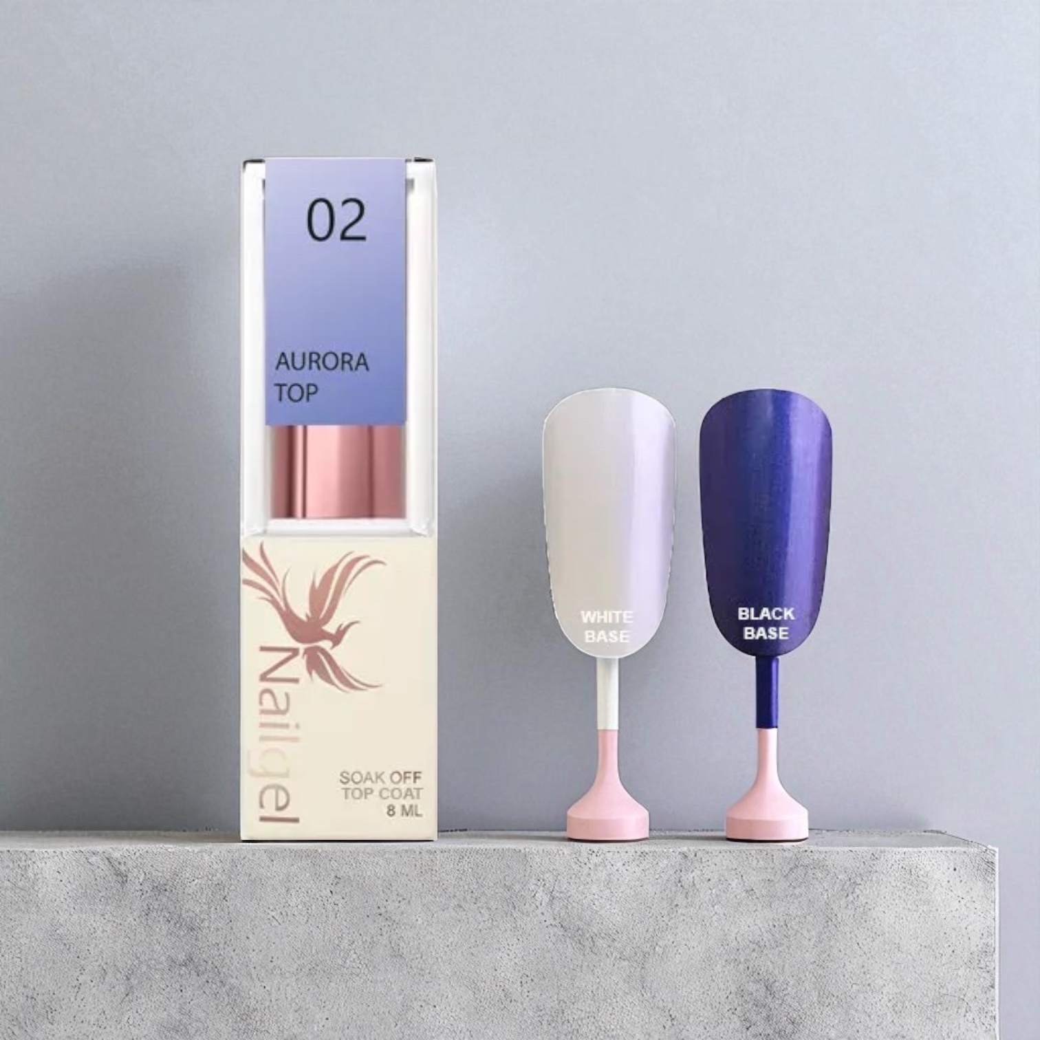 Nailgel Aurora Top Coat fényzselé 8ml 02 Nailgel Aurora Top Coat fényzselé 8ml 02