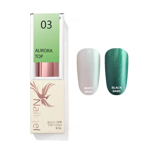 Nailgel Aurora Top Coat fényzselé 8ml 03