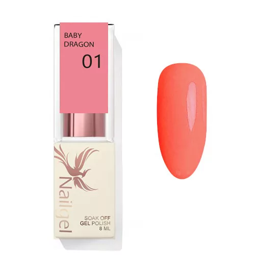 Nailgel Baby Dragon 01 gél lakk 8 ml