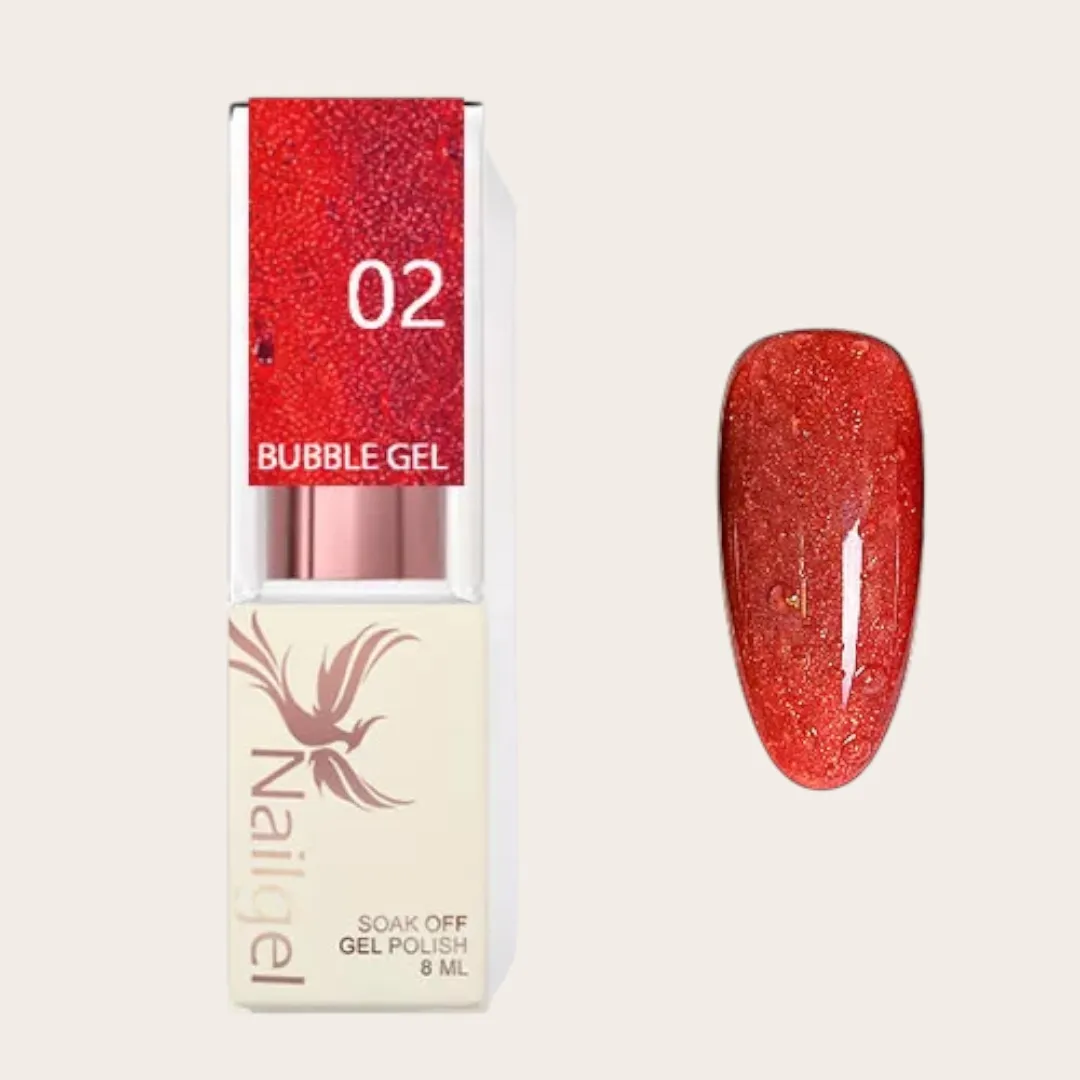 Nailgel Bubble Gel 02 gél lakk 8ml