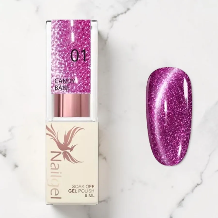 Nailgel Candy Babe gél lakk 01 8ml