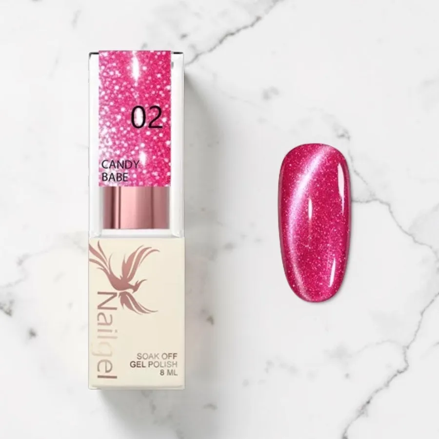 Nailgel Candy Babe gél lakk 02 8ml