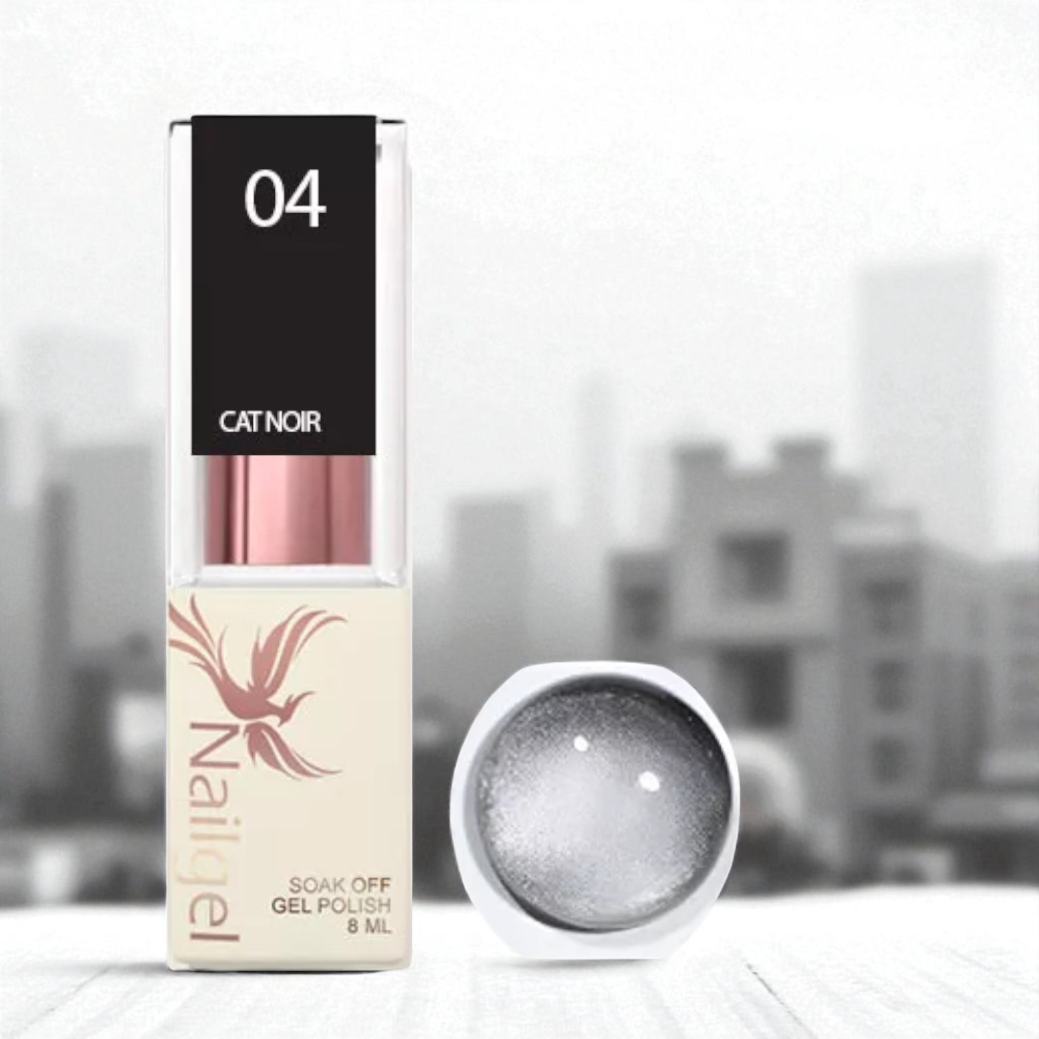 Nailgel Cat Noir 04 gél lakk 8 ml