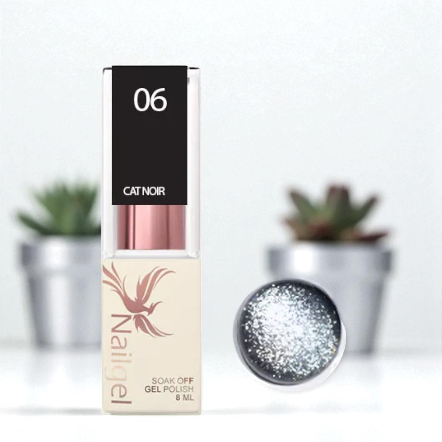 Nailgel Cat Noir 06 gél lakk 8 ml