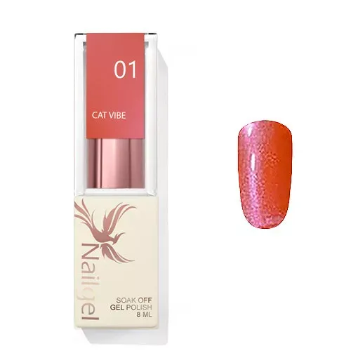 Nailgel Cat Vibe gél lakk 01 8ml