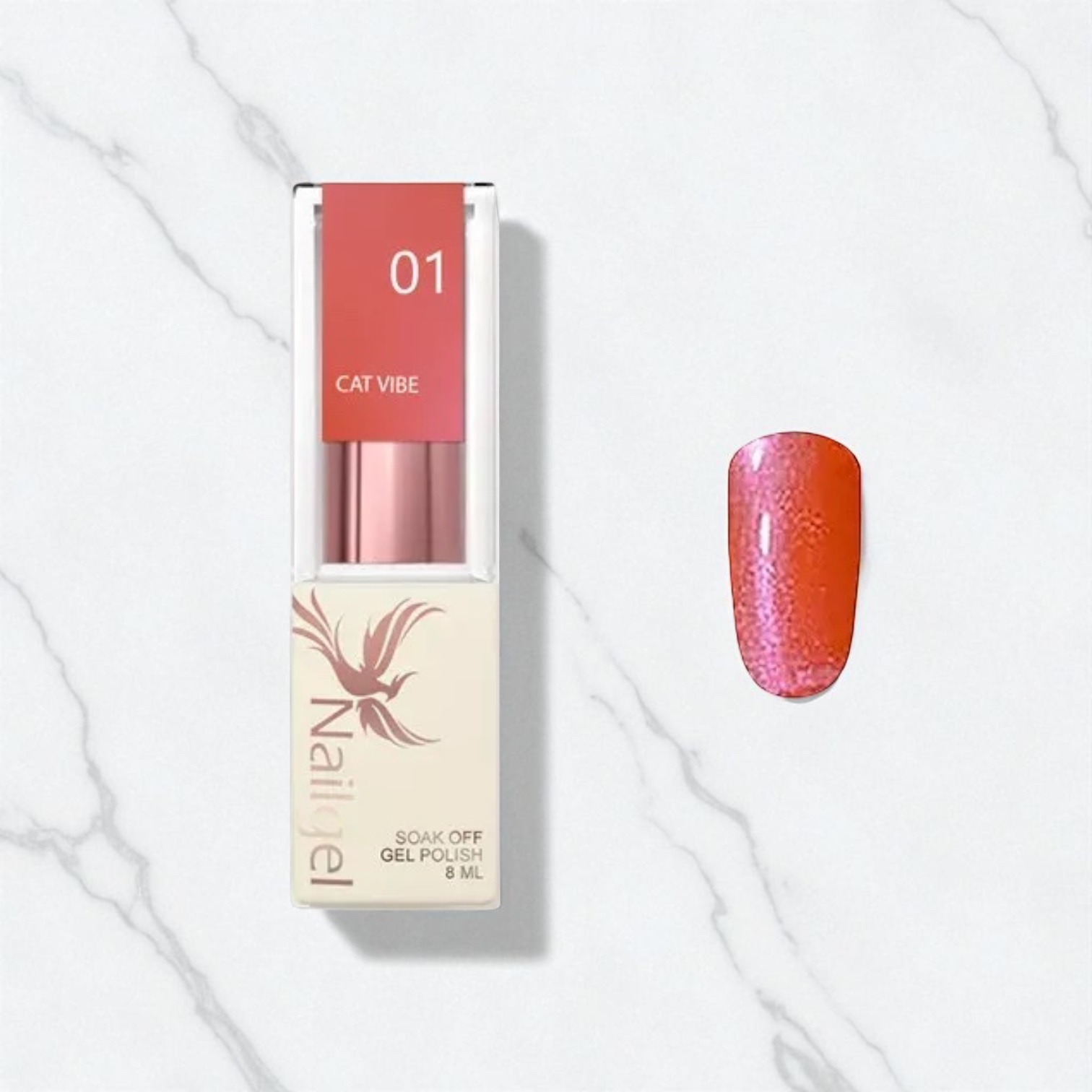 Nailgel Cat Vibe gél lakk 01 8ml Nailgel Cat Vibe gél lakk 01 8ml