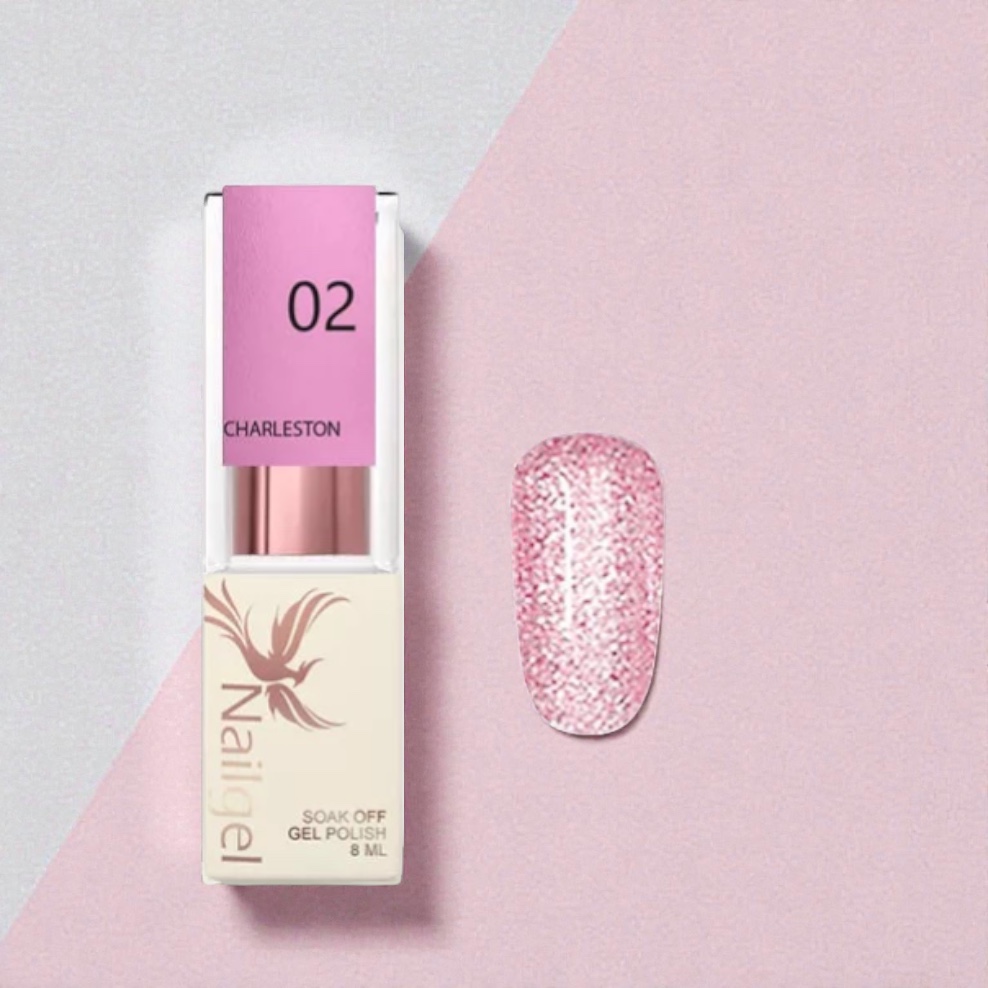 Nailgel Charlston gél lakk 02 8ml