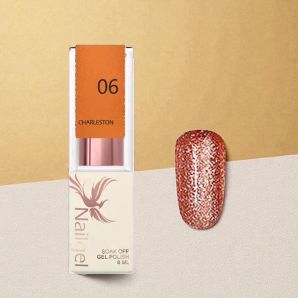 Nailgel Charlston gél lakk 06 8ml