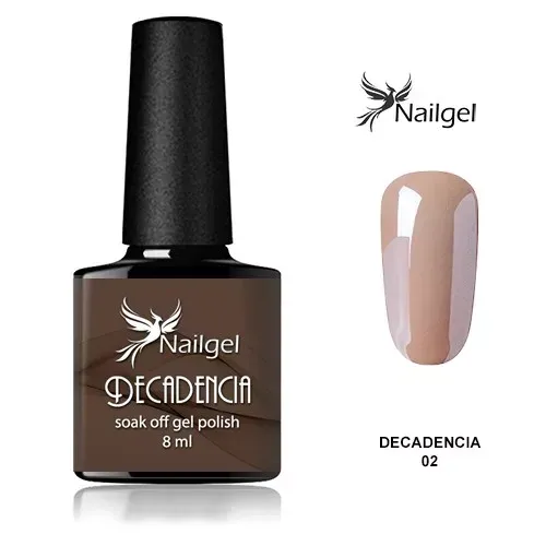 Nailgel Decadencia 02 gél lakk 8ml