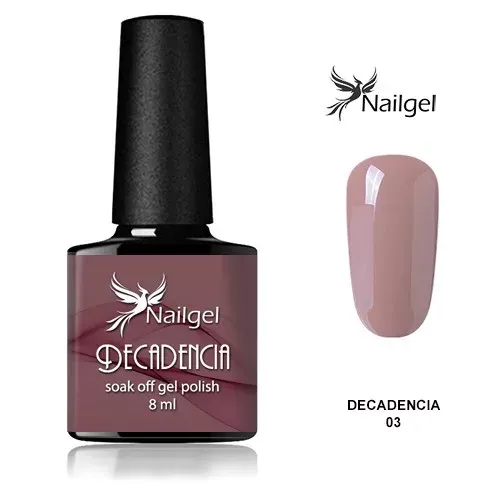 Nailgel Decadencia 03 gél lakk 8ml
