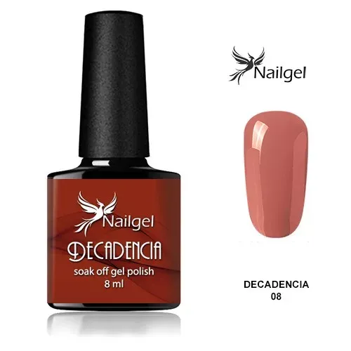 Nailgel Decadencia 08 gél lakk 8ml
